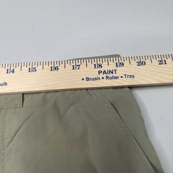 ExOfficio Pants Womens XL Tan Khaki Buzz Off Convertible to Shorts Hiking - Picture 13 of 16